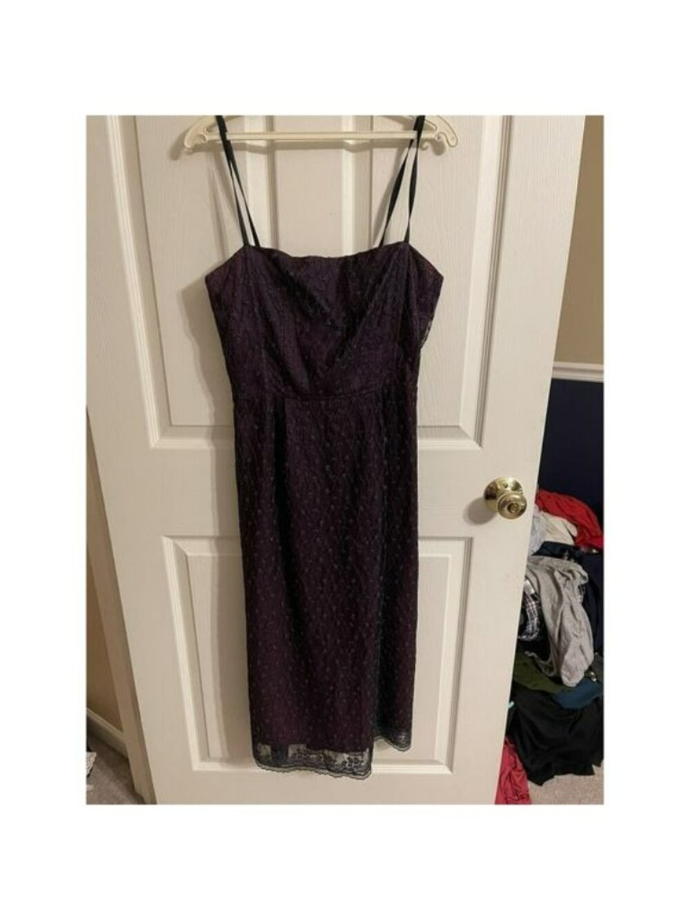 N. Lepore black Mesh Embroidered 90s Goth Grudge Slip dress Med 6 Lace Boning